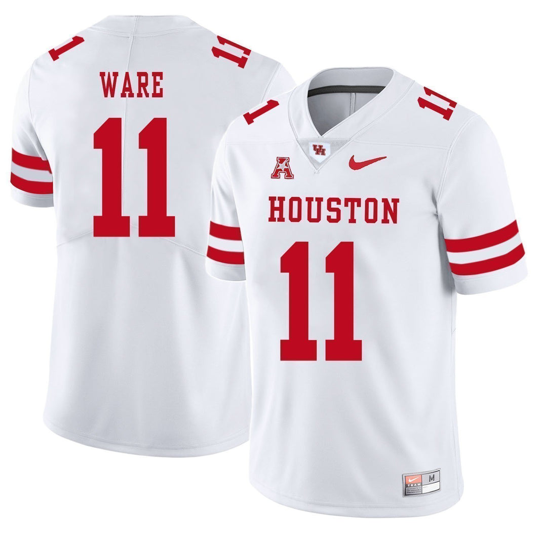 Andre Ware Houston Cougars Football Jersey - White