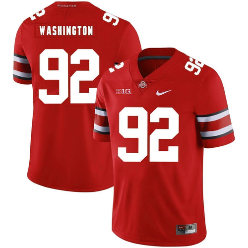 Adolphus Washington Ohio State Buckeyes Football Jersey - Red