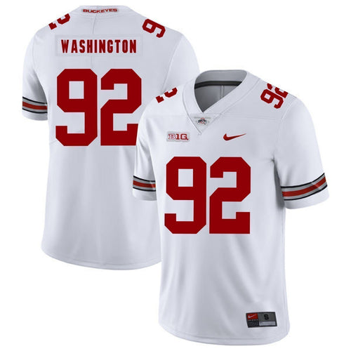 Adolphus Washington Ohio State Buckeyes Football Jersey - White