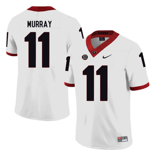 Aaron Murray Georgia Bulldogs Football Jersey White