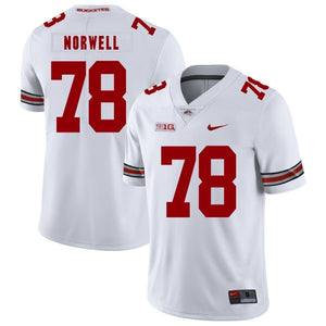 Andrew Norwell Ohio State Buckeyes Football Jersey - White