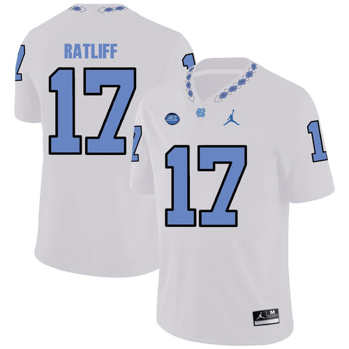 Anthony Ratliff-Williams North Carolina Tar Heels Jordan Football Jersey - White