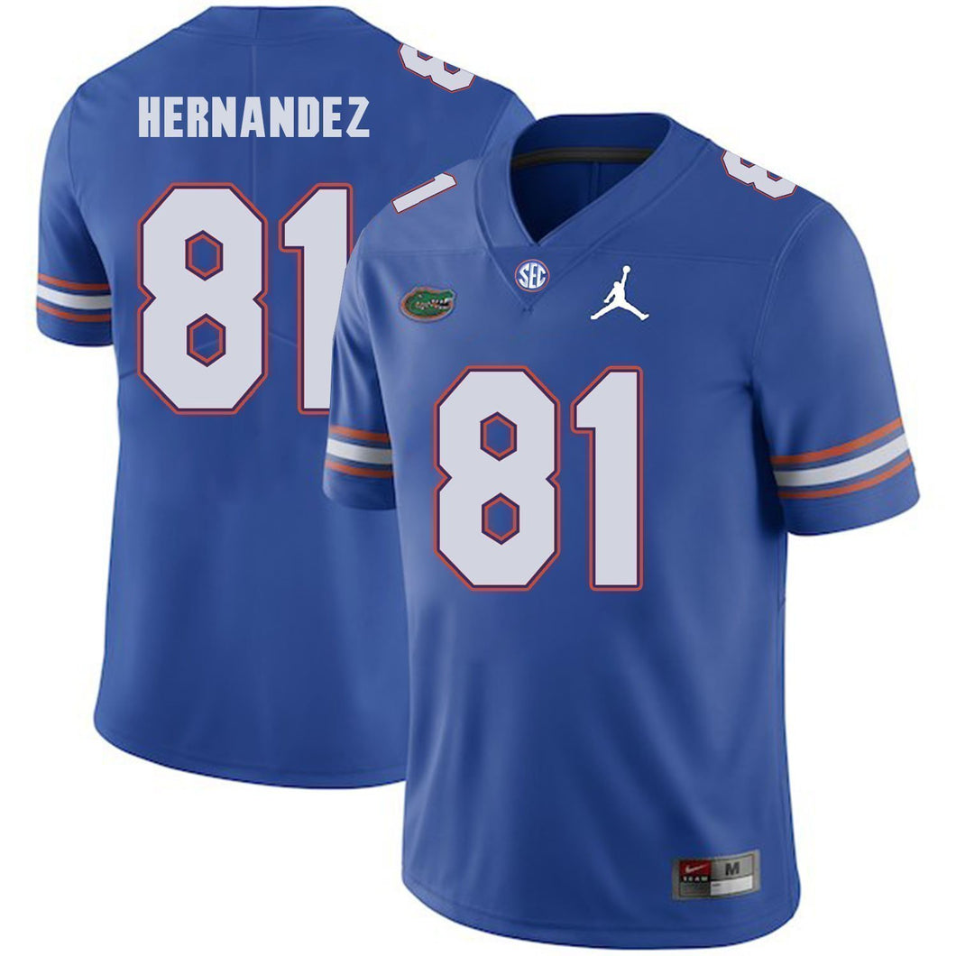 Aaron Hernandez Florida Gators Football Jersey - Blue