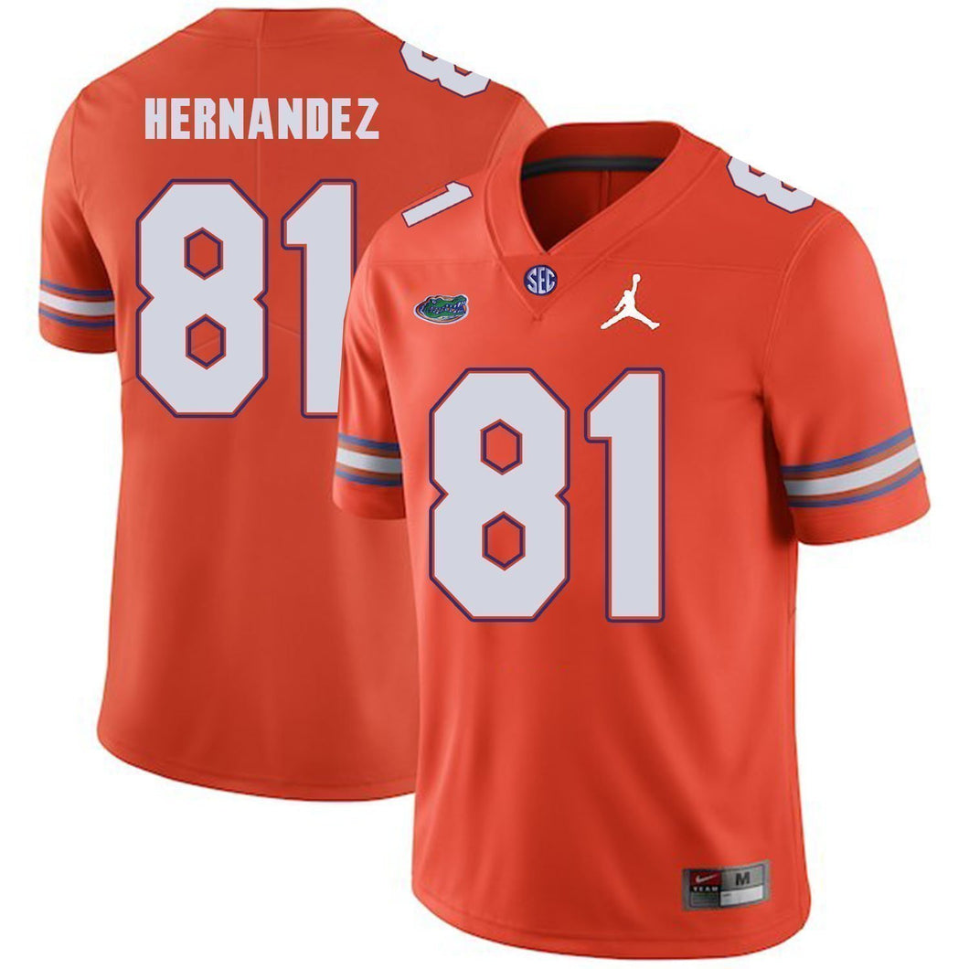 Aaron Hernandez Florida Gators Football Jersey - Orange