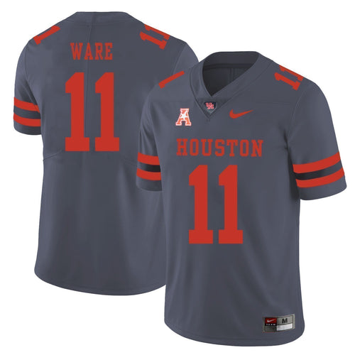 Andre Ware Houston Cougars Football Jersey - Grey