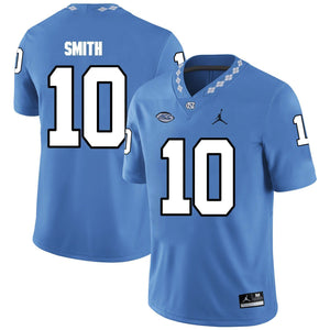 Andre Smith North Carolina Tar Heels Jordan Football Jersey - Light Blue