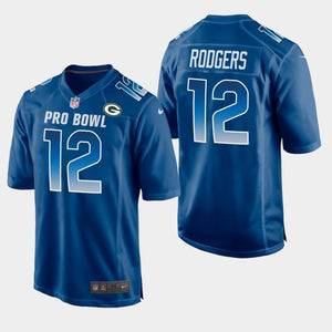 Aaron Rodgers Green Bay Packers NFC 2019 Pro Bowl Game Jersey