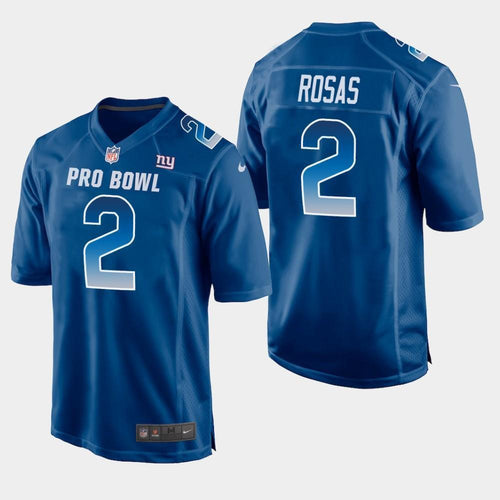 Aldrick Rosas New York Giants NFC 2019 Pro Bowl Game Jersey