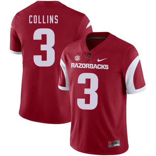 Alex Collins Arkansas Razorbacks Football Jersey - Red