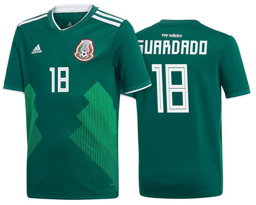 Andrés Guardado Mexico Home Jersey World Cup 2018