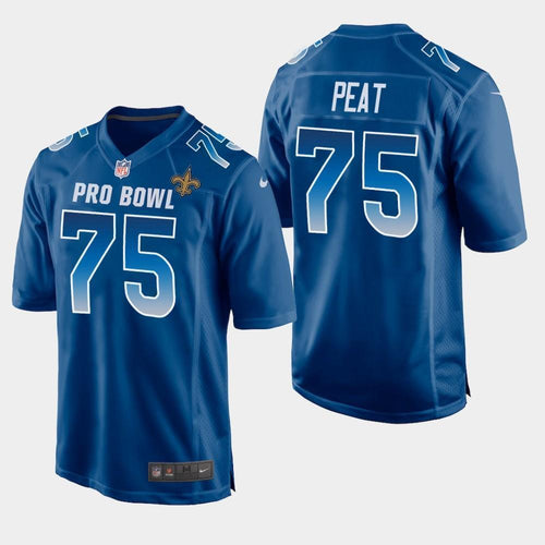 Andrus Peat New Orleans Saints NFC 2019 Pro Bowl Game Jersey