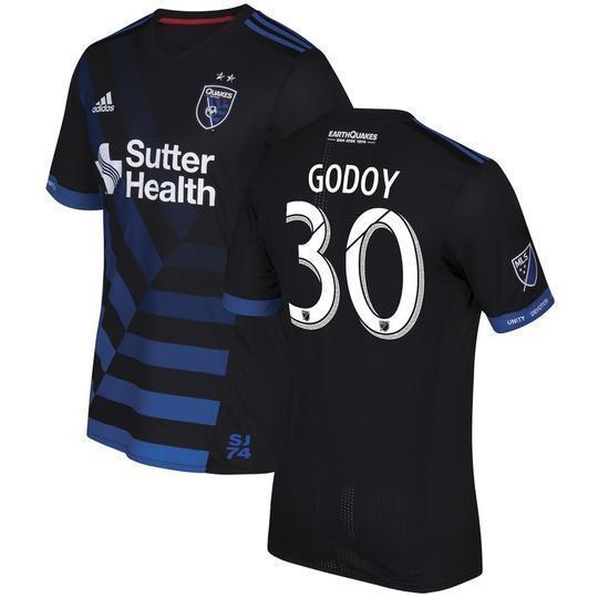 Anibal Godoy San Jose Earthquakes Primary Jersey 2018