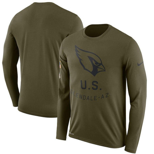 Arizona Cardinals Salute To Service Long Sleeve Shirt