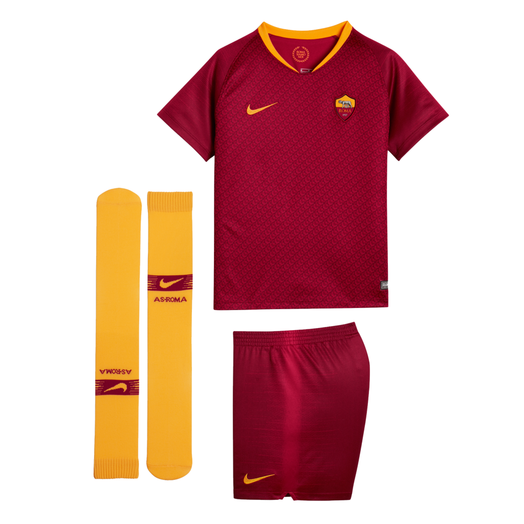 AS Roma Home Kids Football Kit 2018/19