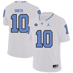 Andre Smith North Carolina Tar Heels Jordan Football Jersey - White