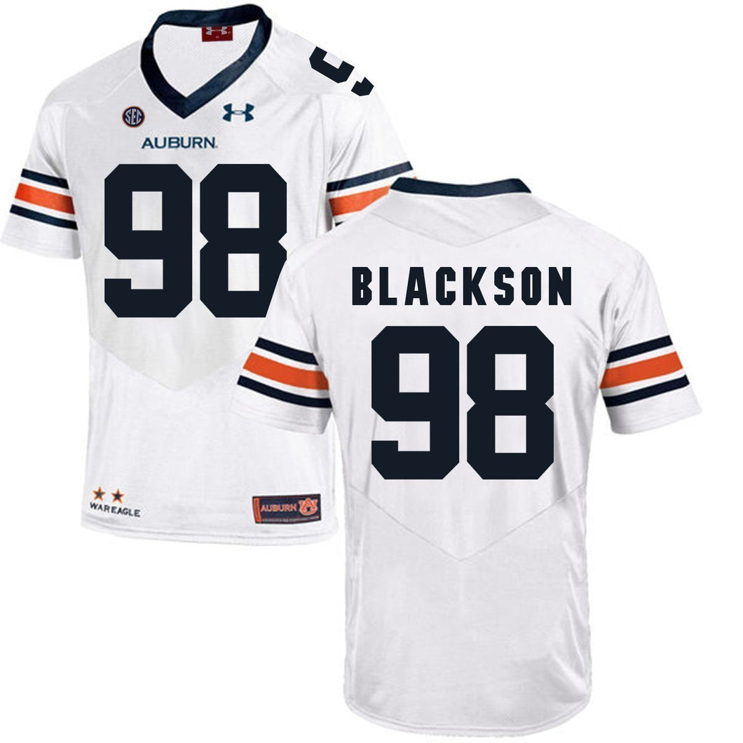 Angelo Blackson Auburn Tigers Football Jersey - White