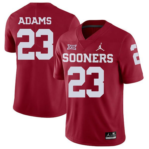 Abdul Adams Oklahoma Sooners Jordan Football Jersey - Red