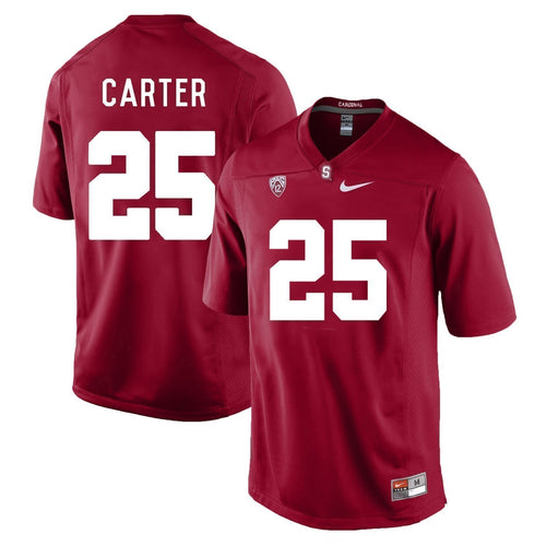 Alex Carter Stanford Cardinal Football Jersey - Red