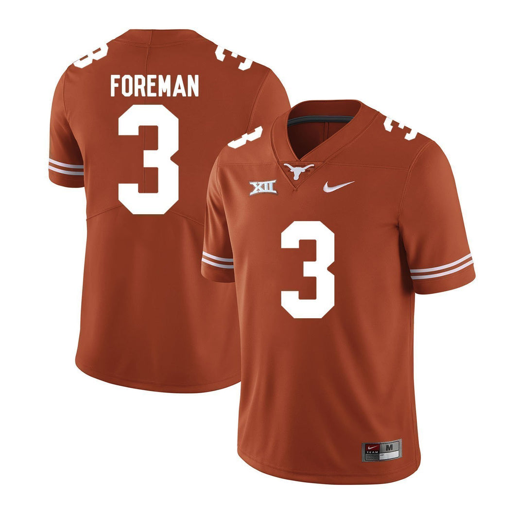 Armanti Foreman Texas Longhorns Football Jersey - Orange