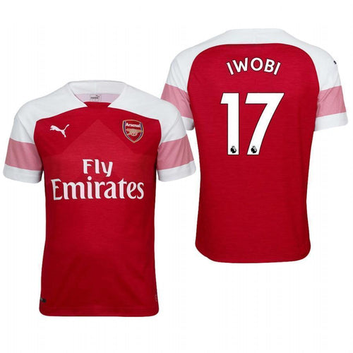 Alex Iwobi Arsenal Home Jersey 2018/19