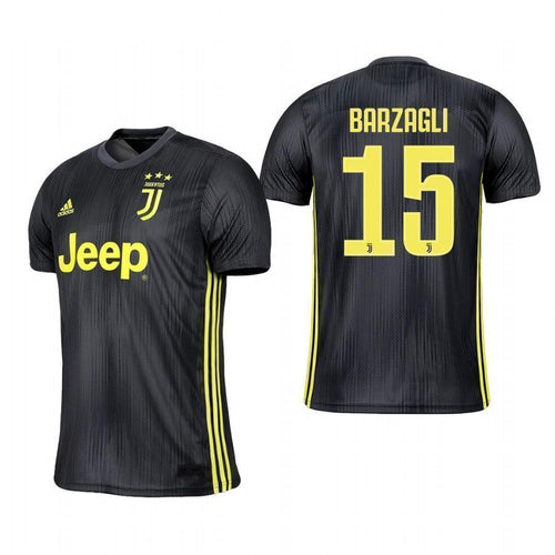 Andrea Barzagli Juventus Third Jersey 2018/19