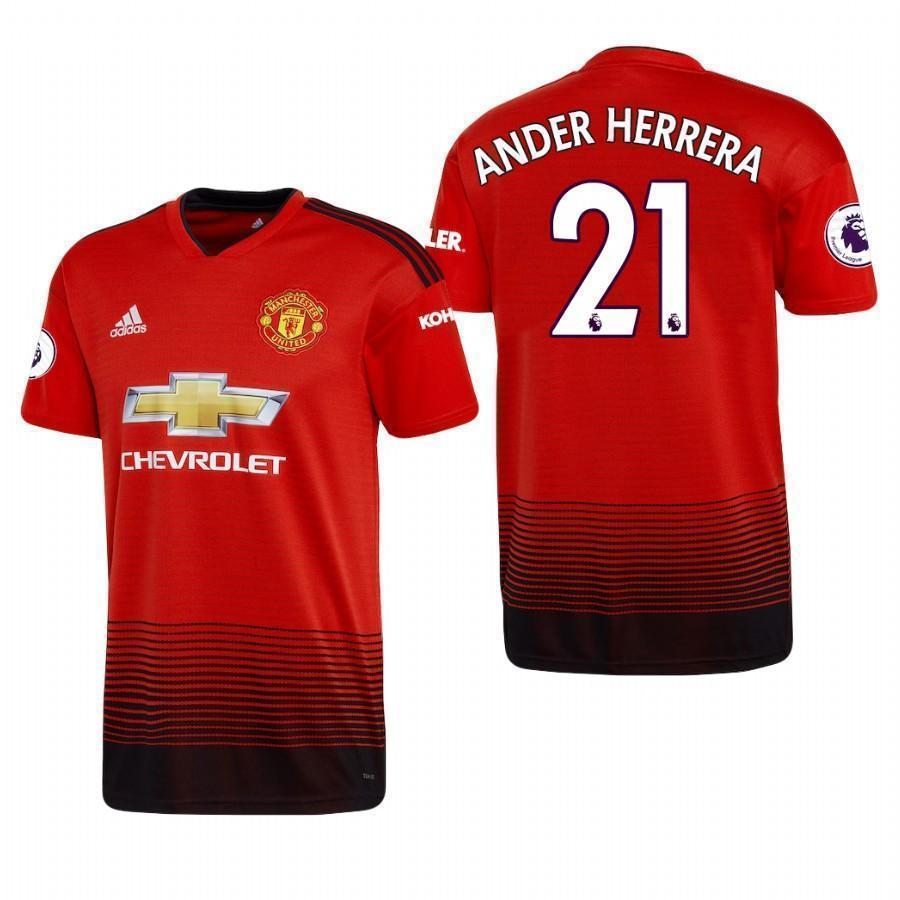 Ander Herrera Manchester United 2018/19 Home Jersey