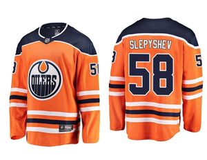 Anton Slepyshev Edmonton Oilers Player Swingman Jersey