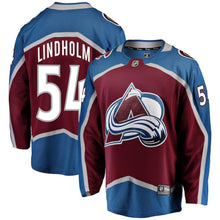 Load image into Gallery viewer, Anton Lindholm Colorado Avalanche Player Swingman Jersey