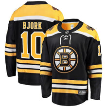 Load image into Gallery viewer, Anders Bjork Boston Bruins Player Swingman Jersey