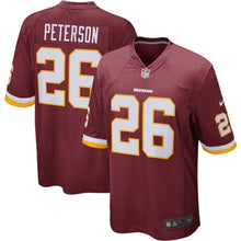 Load image into Gallery viewer, Adrian Peterson Washington Redskins Game Jersey