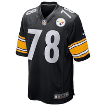 Load image into Gallery viewer, Alejandro Villanueva Pittsburgh Steelers Game Jersey