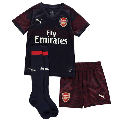 Arsenal Away Kids Football Kit 2018/19